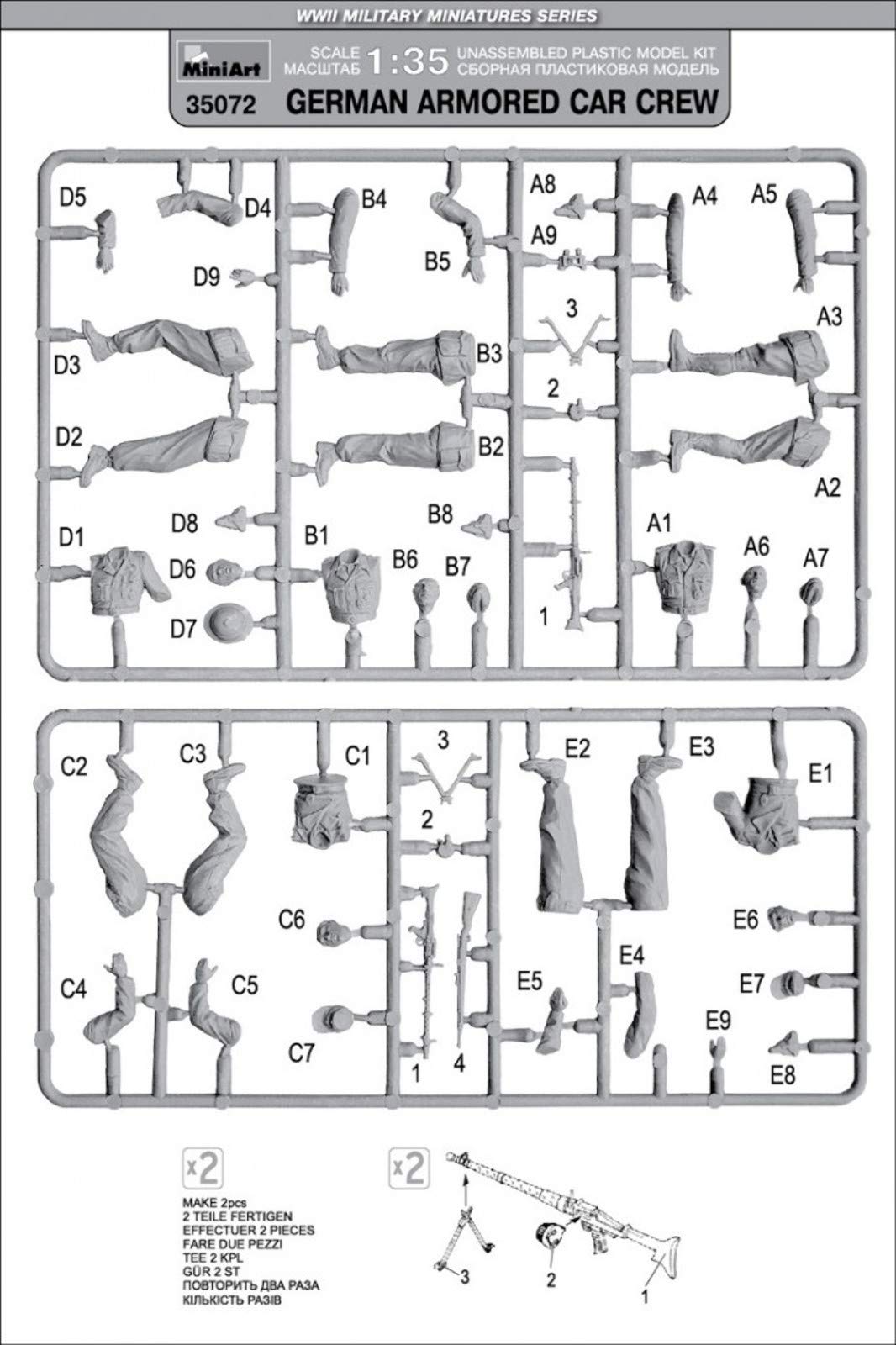 1/35 miniart airfix ジオラマ 1:35 レイアウト　5個 Amazon | ミニアート(Miniart) 1/35 ドイツアーマードカークルー